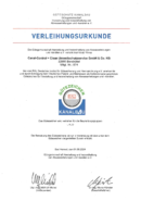 Canal Control Zertifikat vom Güteschutz Kanalbau