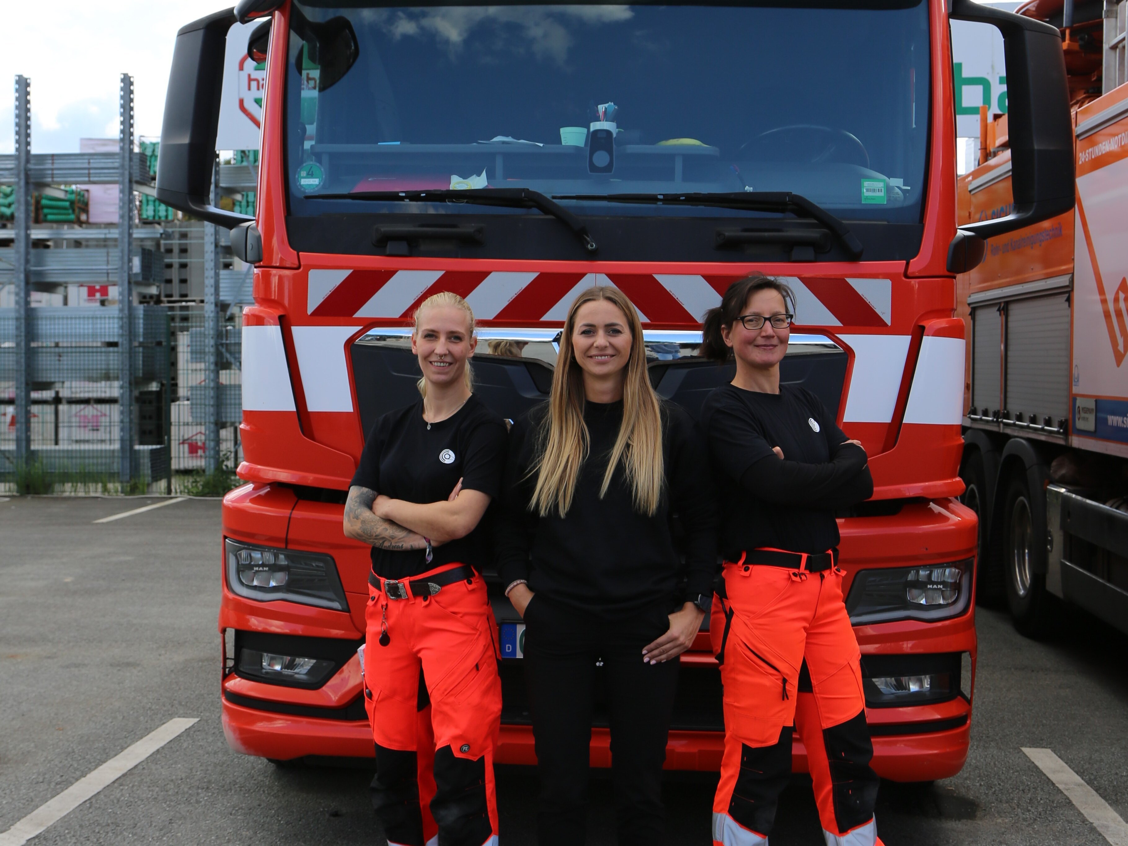 Frauen im Kanalservice bei Canal Control