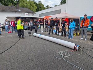 GFK Liner beispielhafte Kanalsanierung auf dem Innovationstag bei Canal Control